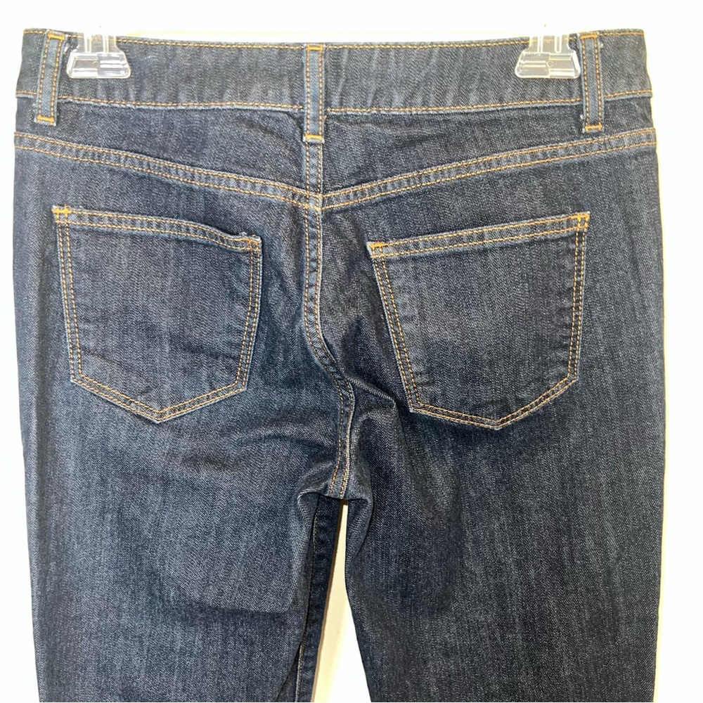 Talbots Straight Leg Ankle Jeans Dark Wash High Rise Women 6P Like New - Picture 5 of 9